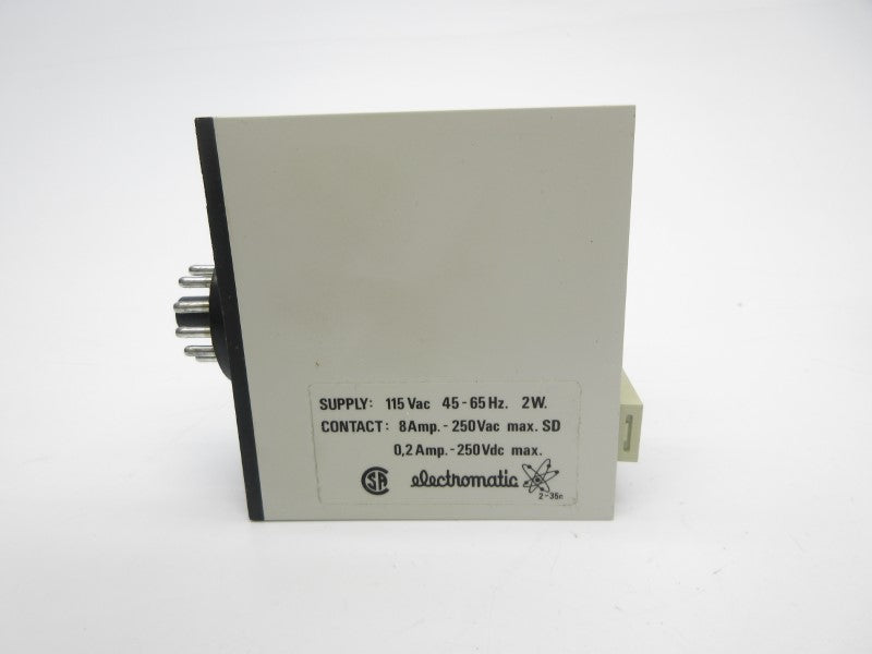 ELECTROMATIC S132166120 100-140VAC NSNP