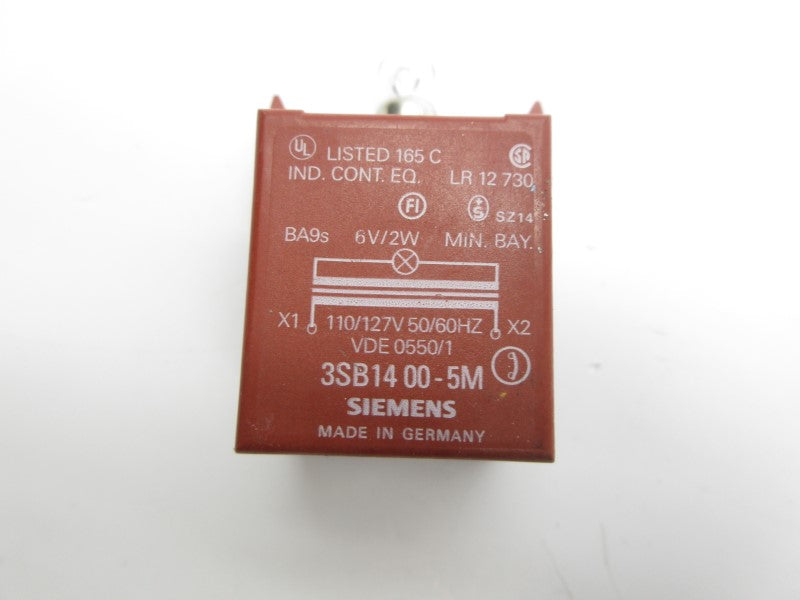 SIEMENS 3SB1400-5M 110/127V NSNP