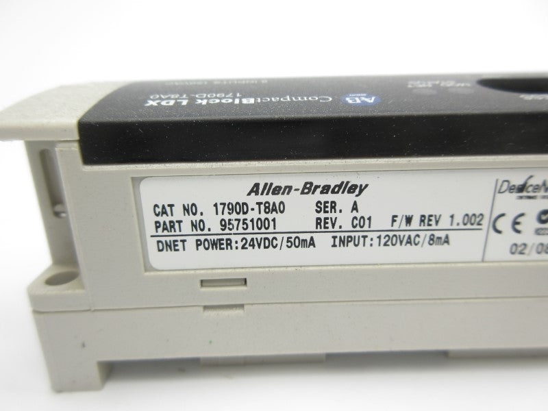 ALLEN BRADLEY 1790D-T8A0 SER. A F/W 1.002 120VAC NSNP