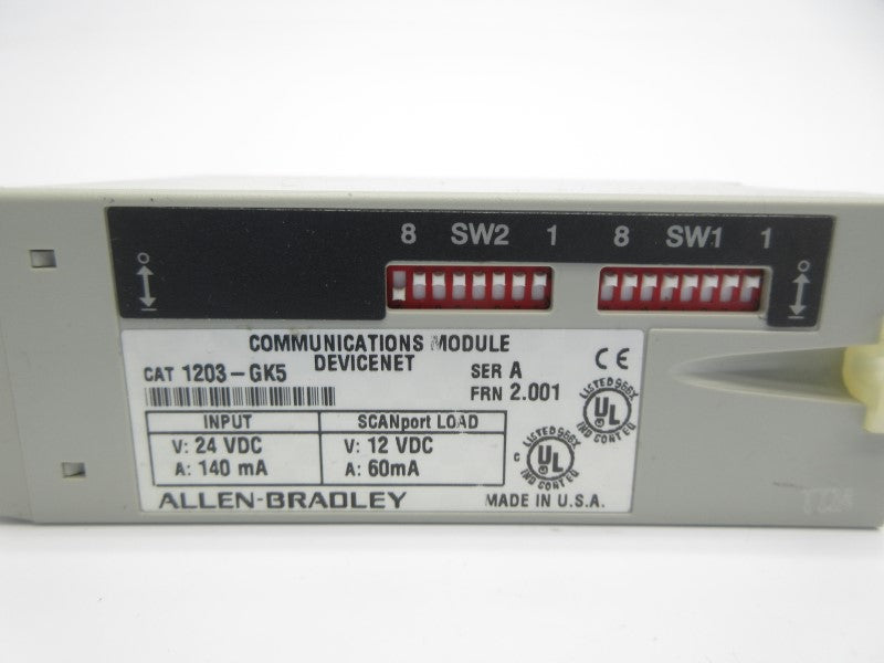 ALLEN BRADLEY 1203-GK5 SER. A F/W 2.001 24VDC NSNP