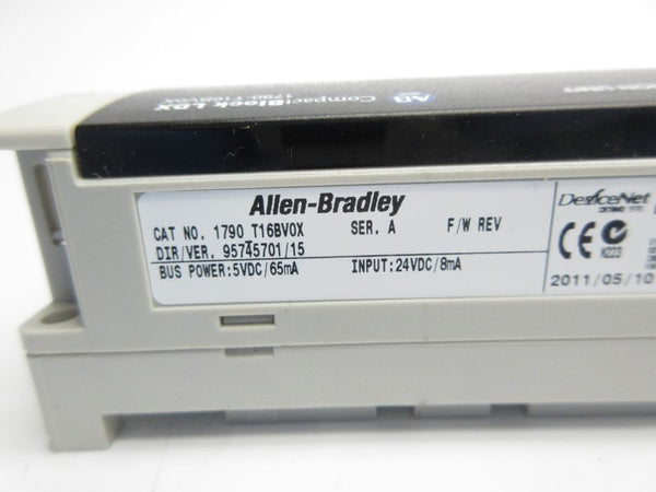 ALLEN BRADLEY 1790-T16BVOX SER. A 24VDC NSNP