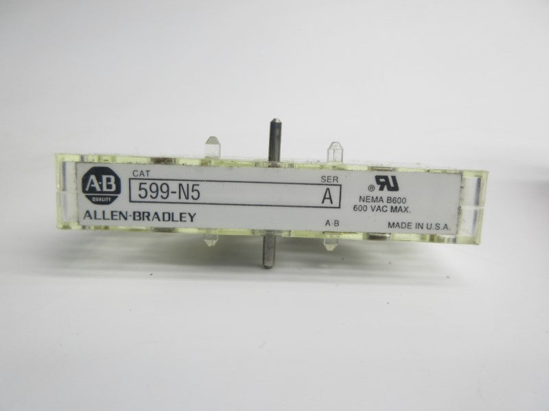 ALLEN BRADLEY 599-N5 SER. A 600VAC NSNP
