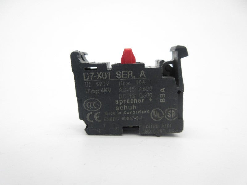 SPRECHER+SCHUH D7-X01 SER. A 690V 10A NSNP