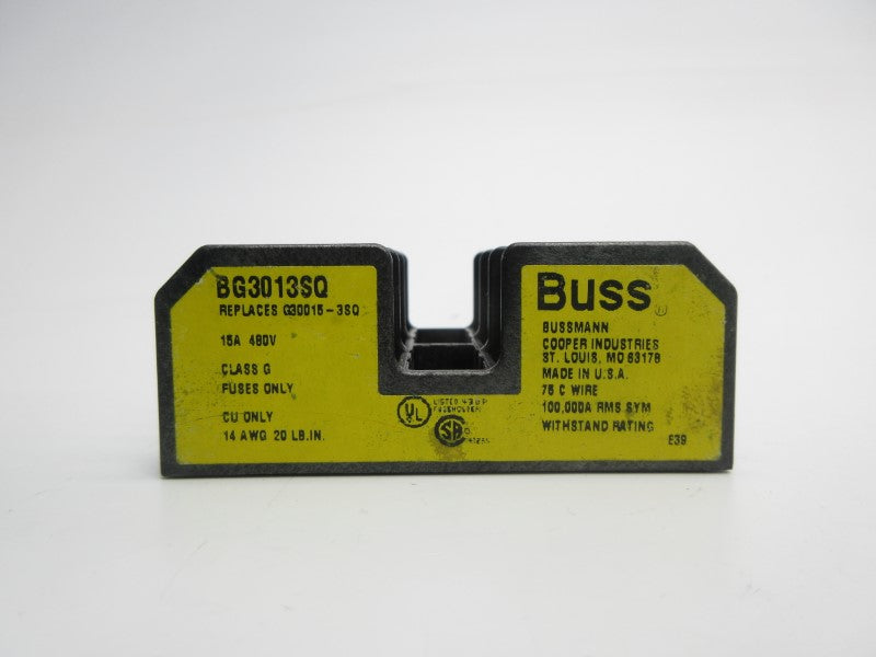 BUSSMANN BG3013SQ 480V 15A NSNP