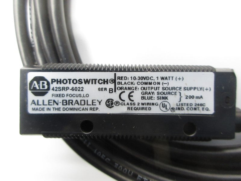 ALLEN BRADLEY 42SRP-6022 SER. B 10-30VDC NSNP