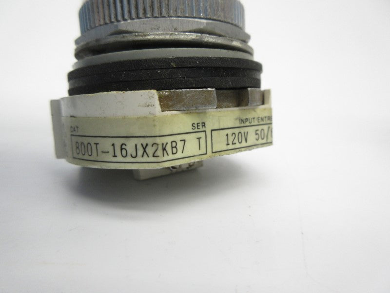 ALLEN BRADLEY 800T-16JX2KB7 SER. T 120V (AS PICTURED) NSNP