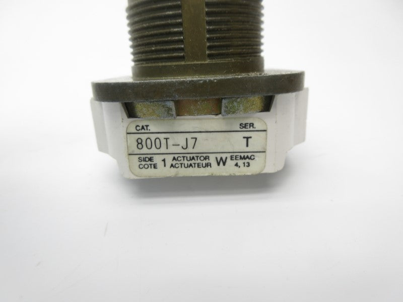 ALLEN BRADLEY 800T-J7 SER. T (AS PICTURED) NSNP