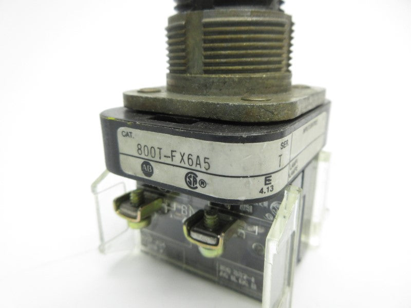 ALLEN BRADLEY 800T-FX6A5 SER. T (AS PICTURED) NSNP