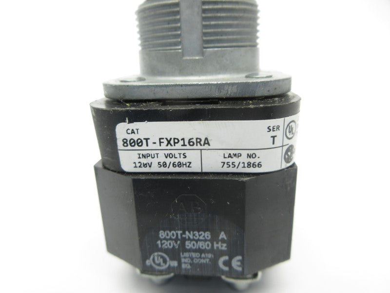 ALLEN BRADLEY 800T-FXP16RA SER. T 120V (AS PICTURED1) NSNP
