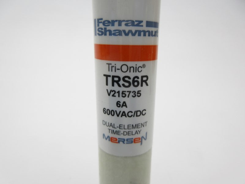 FERRAZ SHAWMUT MERSEN TRS6R 600VAC 6A NSNP