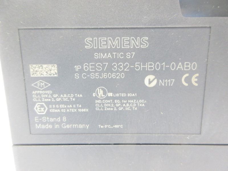 SIEMENS 6ES7332-5HB01-0AB0 NSNP