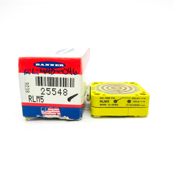 BANNER ENGINEERING RLM5 25548 (BL/RD) NSMP