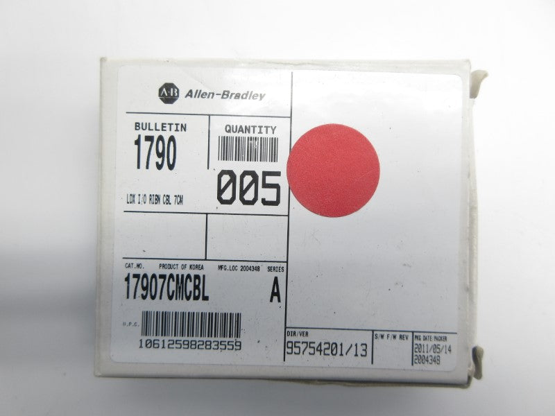 ALLEN BRADLEY 1790-7CMCBL SER. A (PKG OF 5) NSMP
