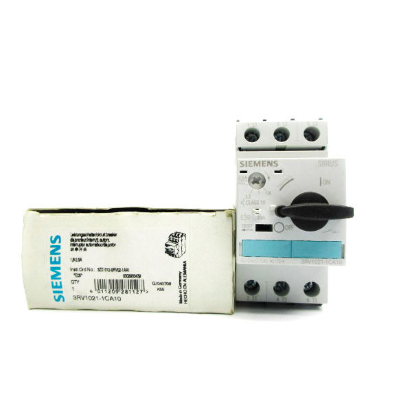 SIEMENS 3RV1021-1CA10 1.8-2.5A NSMP