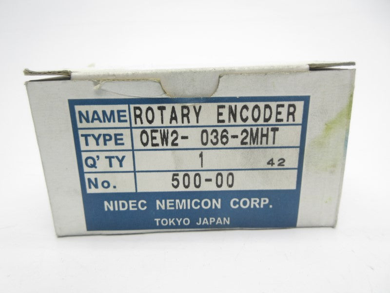 NIDEC NEMICON OEW2-036-2MHT 500-00 10.8-26.4V NSMP