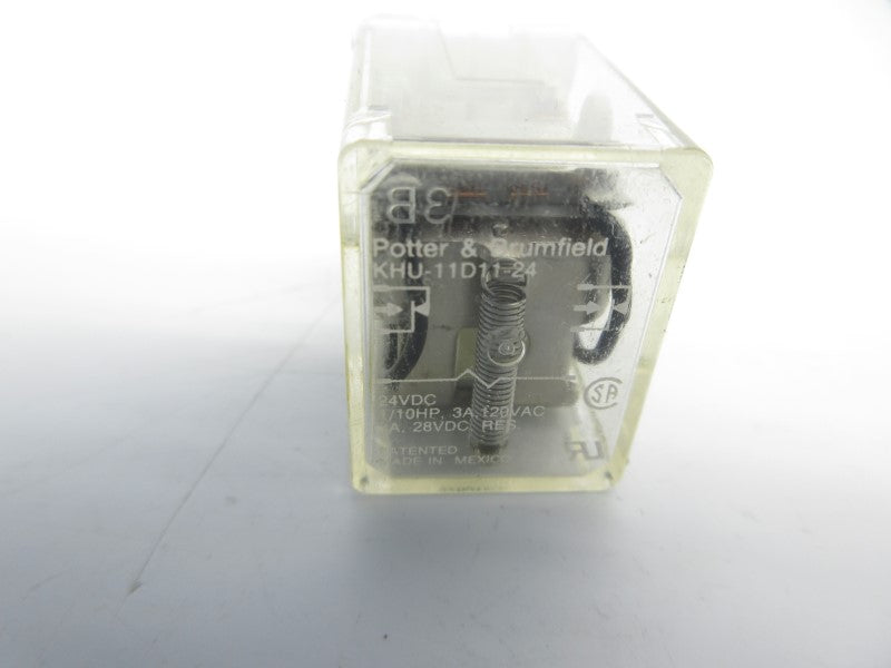 POTTER & BRUMFIELD KHU-11D11-24 24VDC 3A UNMP