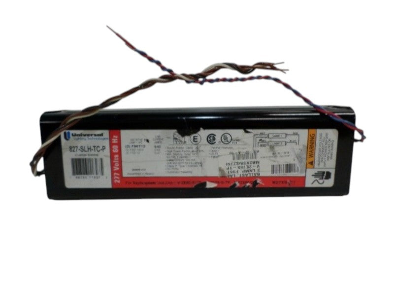 UNIVERSAL LIGHTING TECHNOLOGIES 827-SLH-TC-P SLIMLINE 2 LAMP BALLAST  UNMP