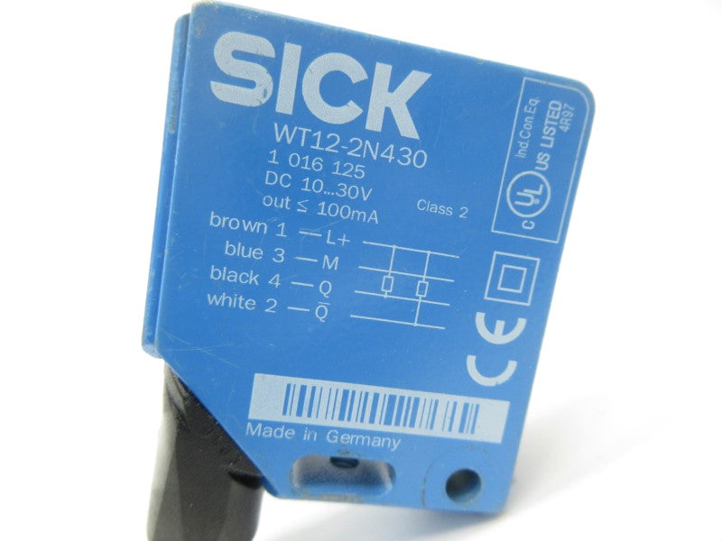 SICK WT12-2N430 1016125 10-30VDC UNMP