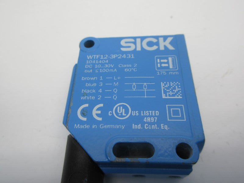 SICK WTF12-3P2431 1041404 10-30VDC UNMP