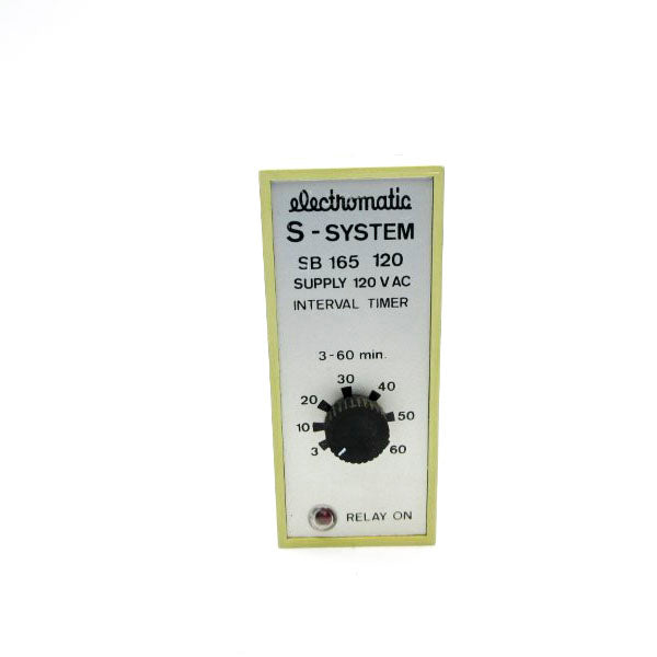 ELECTROMATIC SB165120 120VAC 3-60M NSNP