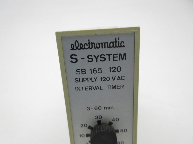 ELECTROMATIC SB165120 120VAC 3-60M NSNP