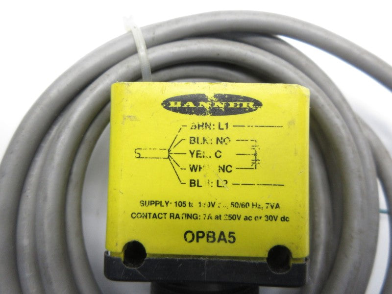 BANNER ENGINEERING OPBA4 250VAC 7A UNMP