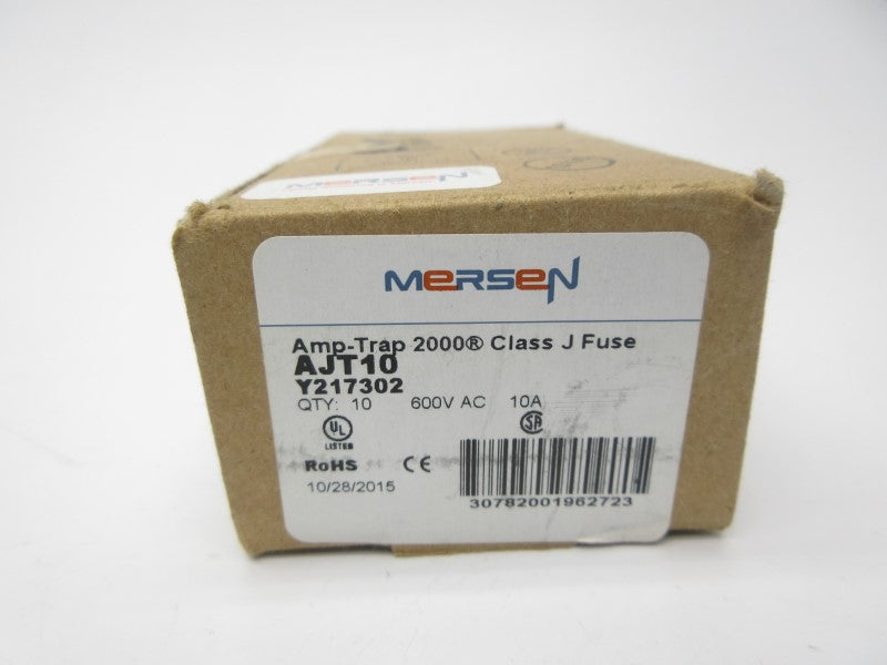 MERSEN AJT10 600VAC 10A (PKG OF 10) NSMP