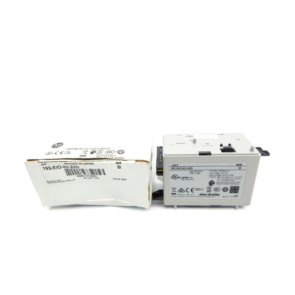 ALLEN BRADLEY 193-EIO-63-24D SER. B 24VDC (WH) NSMP