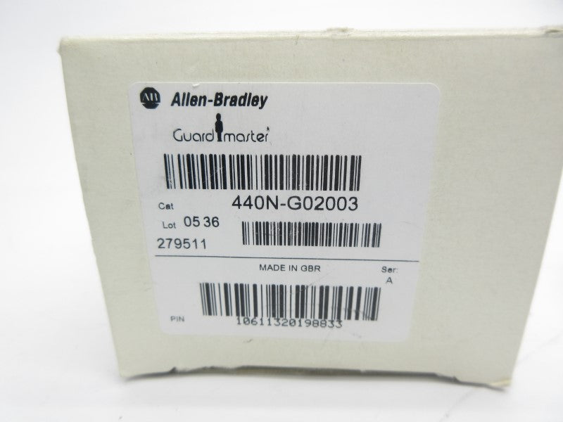 ALLEN BRADLEY 440N-G02003 SER. A 250V 2A (AS PICTURED) (WH) NSMP