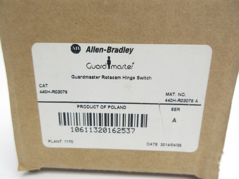 ALLEN BRADLEY 440H-R03078 SER. A 500V 1A (BR/WH) NSMP