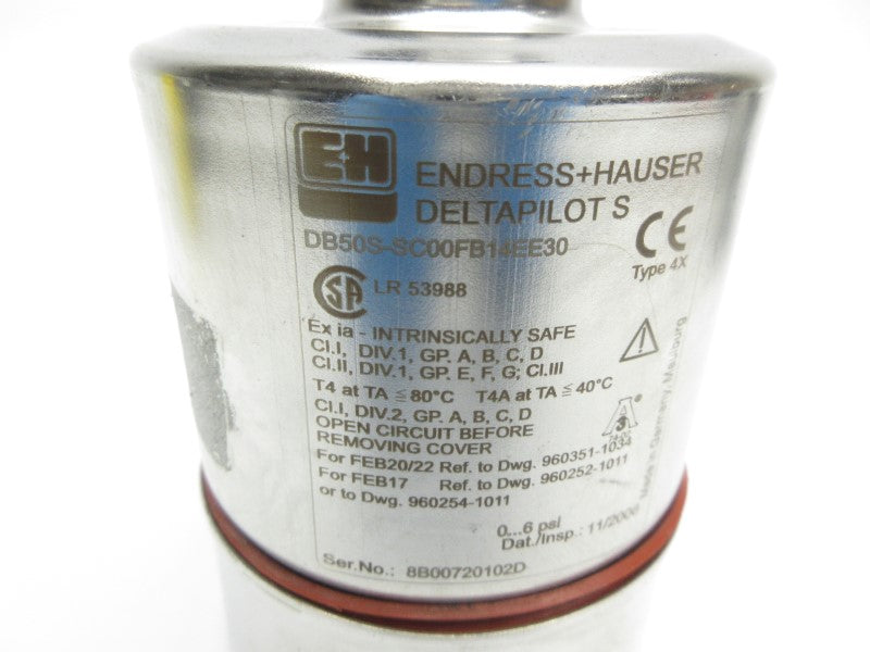 ENDRESS+HAUSER DB50S-SC00FB14EE30 NSNP