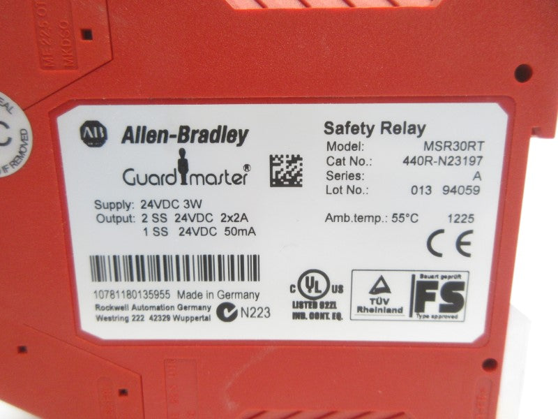 ALLEN BRADLEY 440R-N23197 SER. A 24VDC NSNP