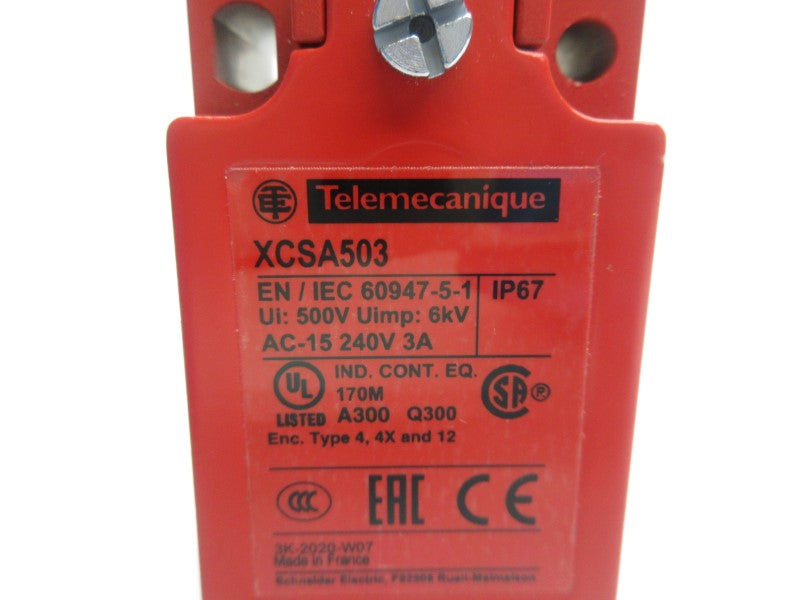 TELEMECANIQUE XCSA503 240V 3A NSNP