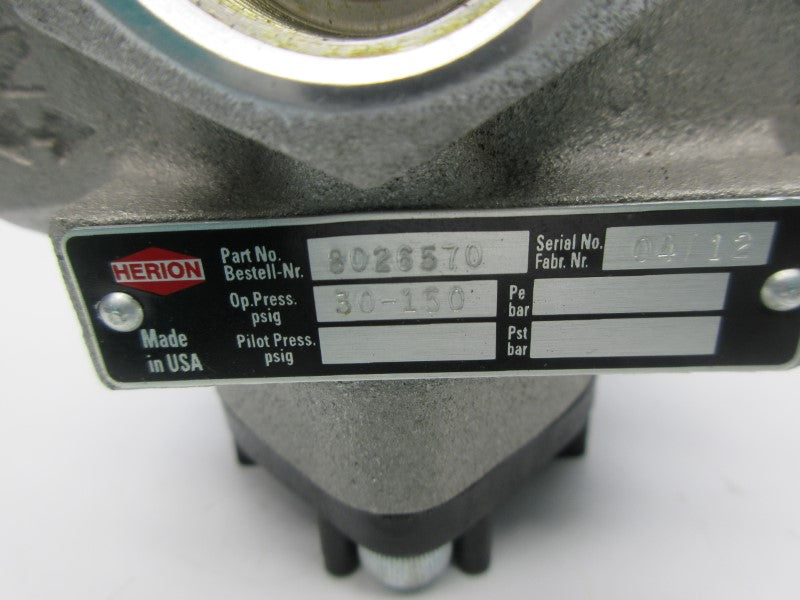 HERION 8026570 30-150PSI NSNP