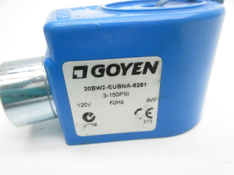 GOYEN 20BW2-EUBNA-6281 120V 3-150PSI NSNP