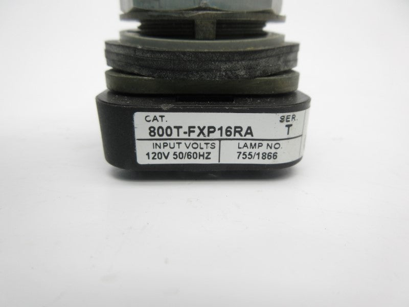 ALLEN BRADLEY 800T-FXP16RA SER. T 120V NSNP