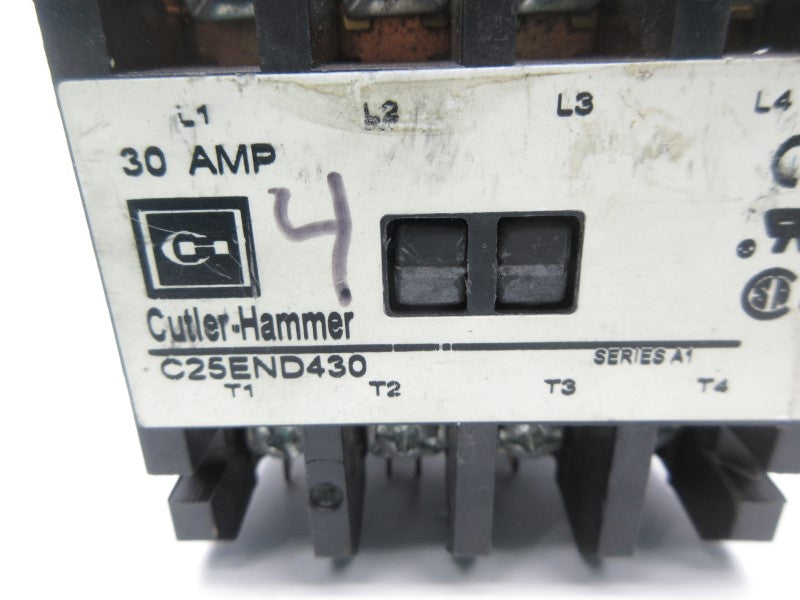 CUTLER HAMMER C25END430 SER. A1 30A UNMP