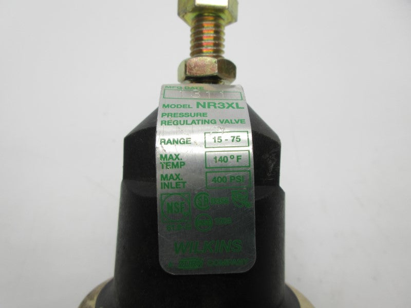 WILKINS NR3XL 15-75PSI 3/4" UNMP
