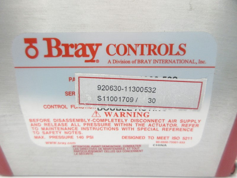 BRAY CONTROLS 920630-11300532 (AS PICTURED) NSNP