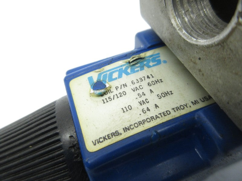 VICKERS DG4V32AMWB40 110/115/120VAC .54/.64A 5000PSI NSNP