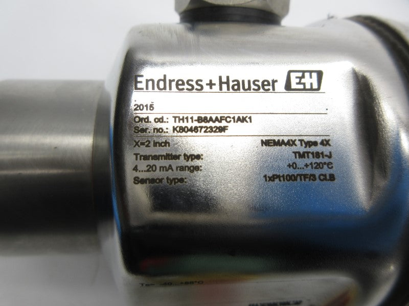 ENDRESS+HAUSER TH11-B8AAFC1AK1 UNMP