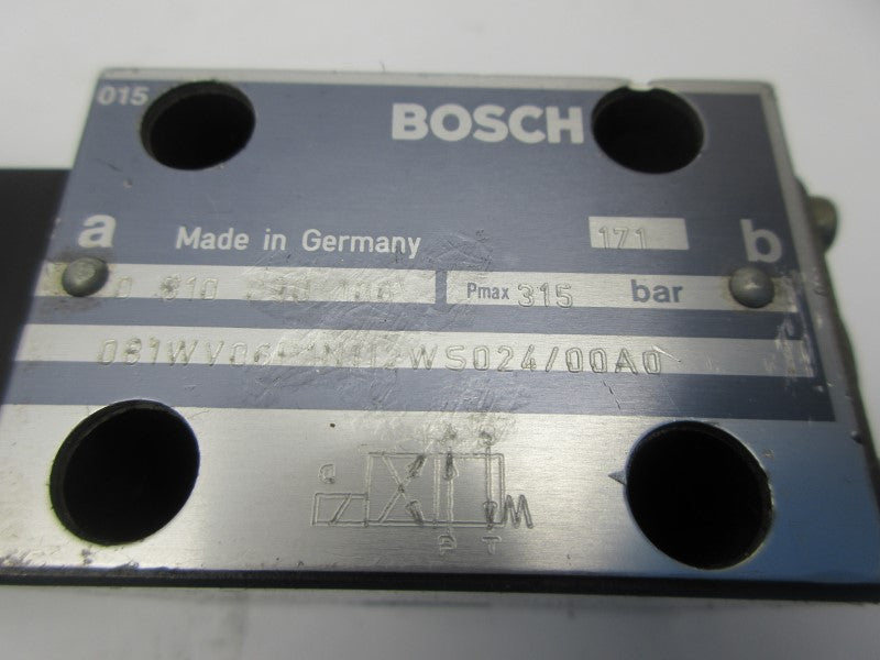 BOSCH 081WV06P1N112WS024/00A0 0810090106 24VDC UNMP