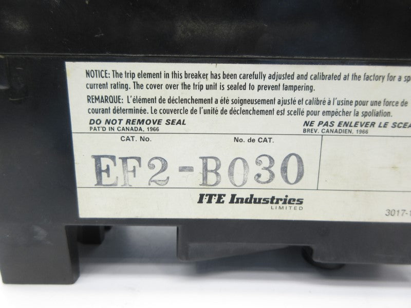 ITE EF2-B030 600V 30A NSNP