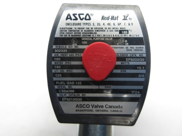 ASCO EF8210G35 110/120V 150PSI 3/4" NSNP