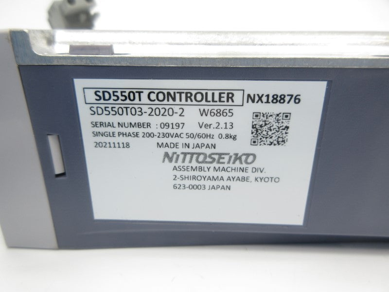 NITTO SEIKO SD550T03-2020-2 200-230VAC NSNP