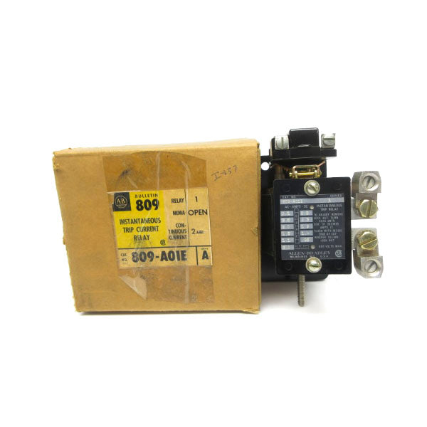 ALLEN BRADLEY 809-A01E SER. A 2A (BR/YL) NSMP