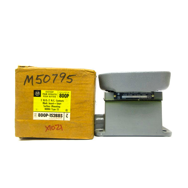 ALLEN BRADLEY 800P-1S2BBS SER. C (BR/YL) NSMP