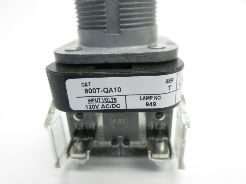 ALLEN BRADLEY 800T-QA10 SER. T 120VAC NSNP