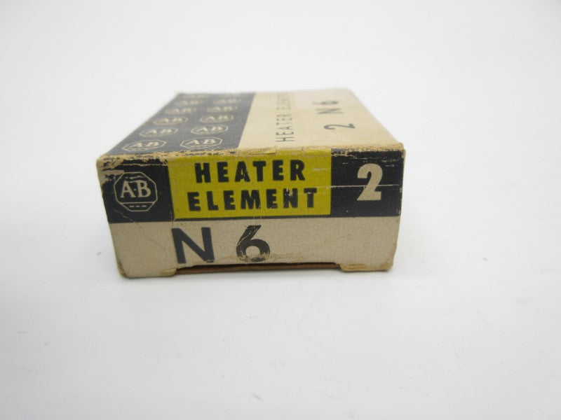 ALLEN BRADLEY N6 (PKG OF 2) (BK/YL) NSMP