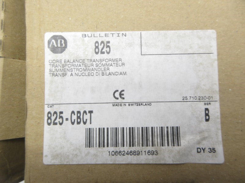 ALLEN BRADLEY 825-CBCT SER. B (BR/WH) NSMP